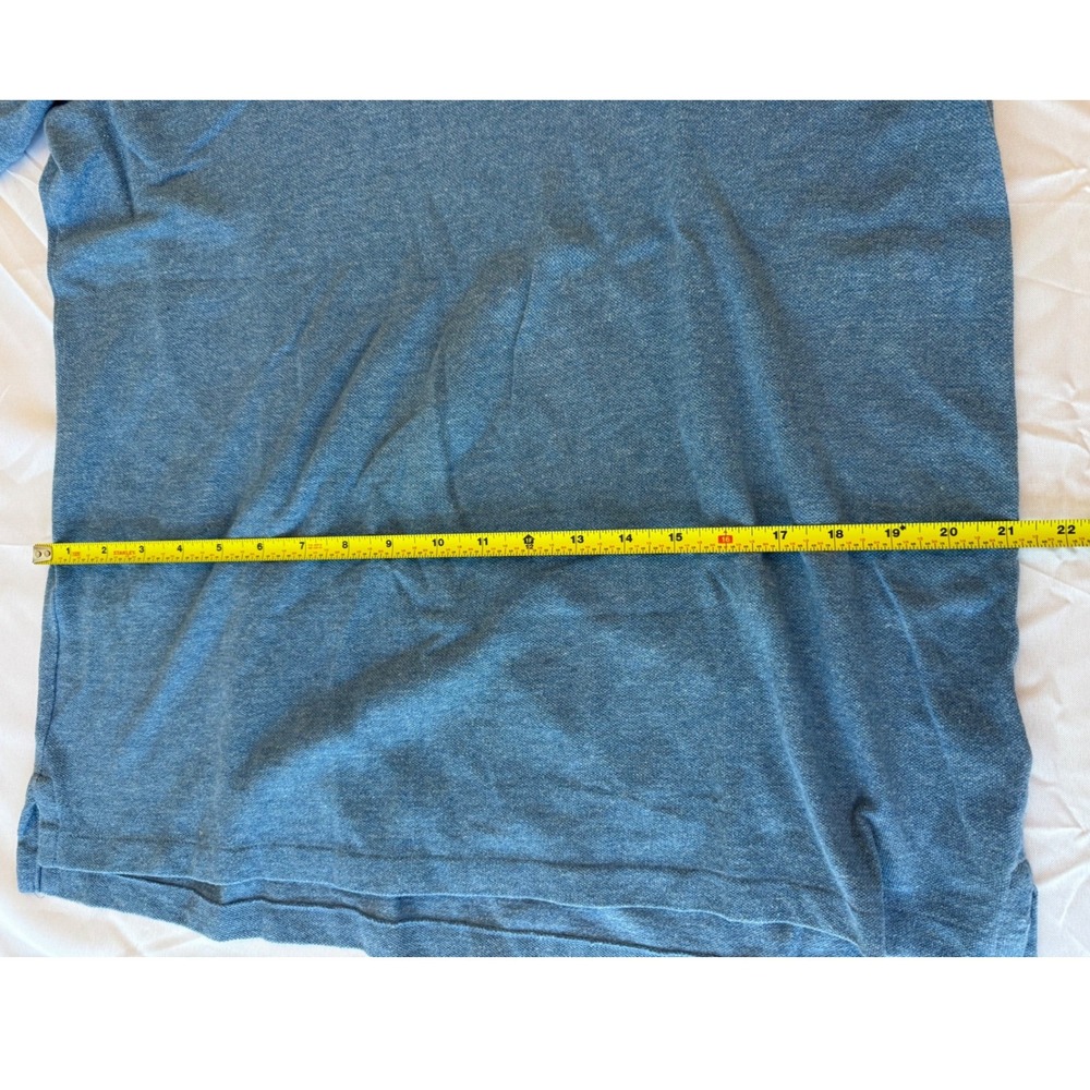 Polo Ralph Lauren Mens Classic Fit Polo Shirt L Blue Casual Golf Rugby Preppy - Picture 7 of 8